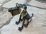 June Bug The Lab - Dog Metal Garden Sculpture by Yardbirds