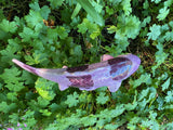 Koi Fish - Taro, Ceramic Garden Sculpture by JJ Potts